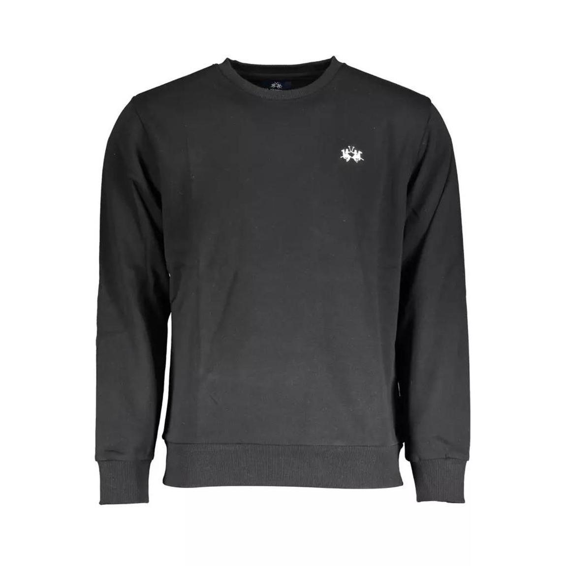 Crew Neck Sweatshirt Classic Style - Black Sweaters main product photo