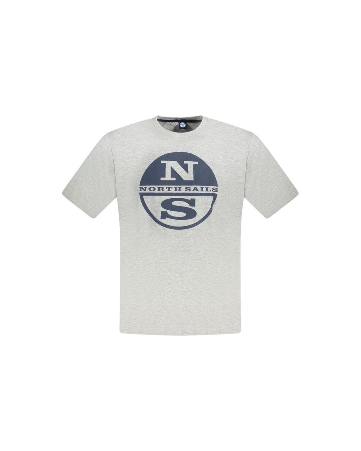 NS Logo Short Sleeve Tee - Gray T-Shirts main product photo
