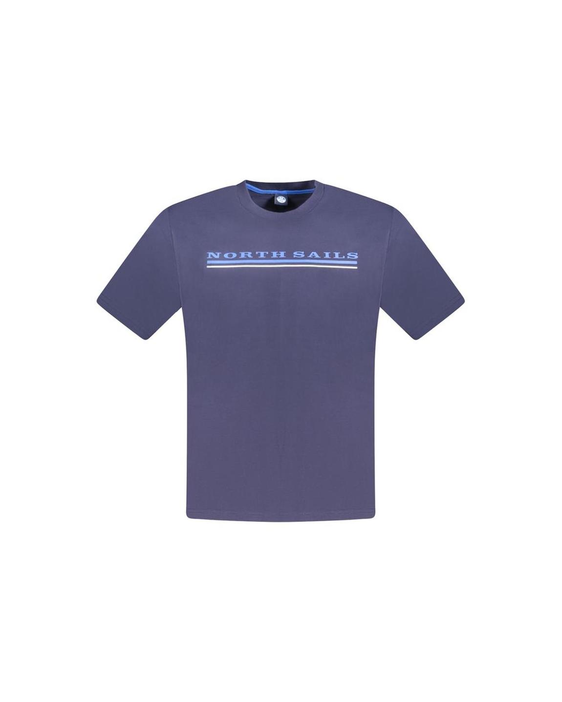 Short Sleeve Crew Neck Tee - Blue T-Shirts main product photo