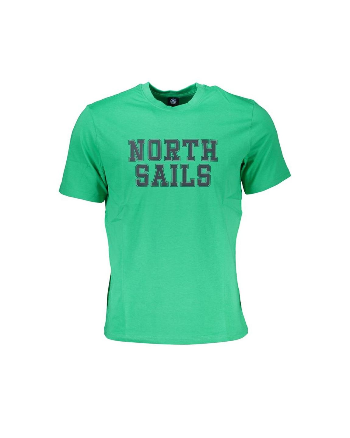 Crew Neck TShirt Classic Style - Green T-Shirts main product photo