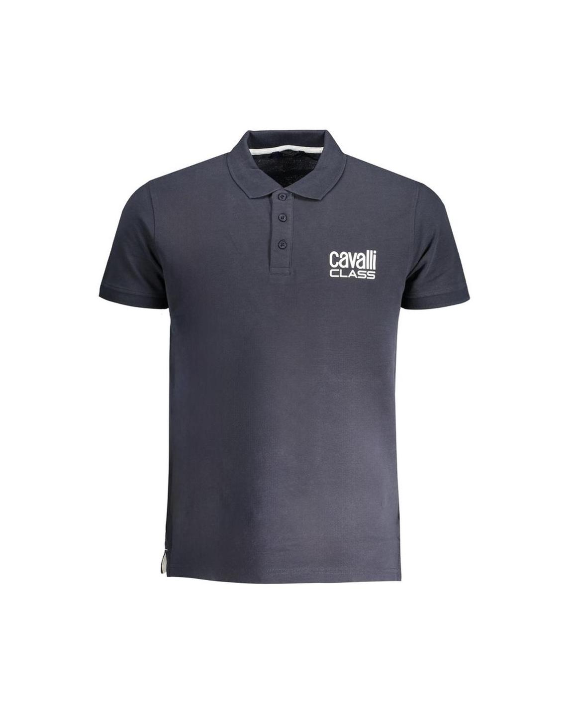 Cavalli Class Polo Shirt - Blue main product photo
