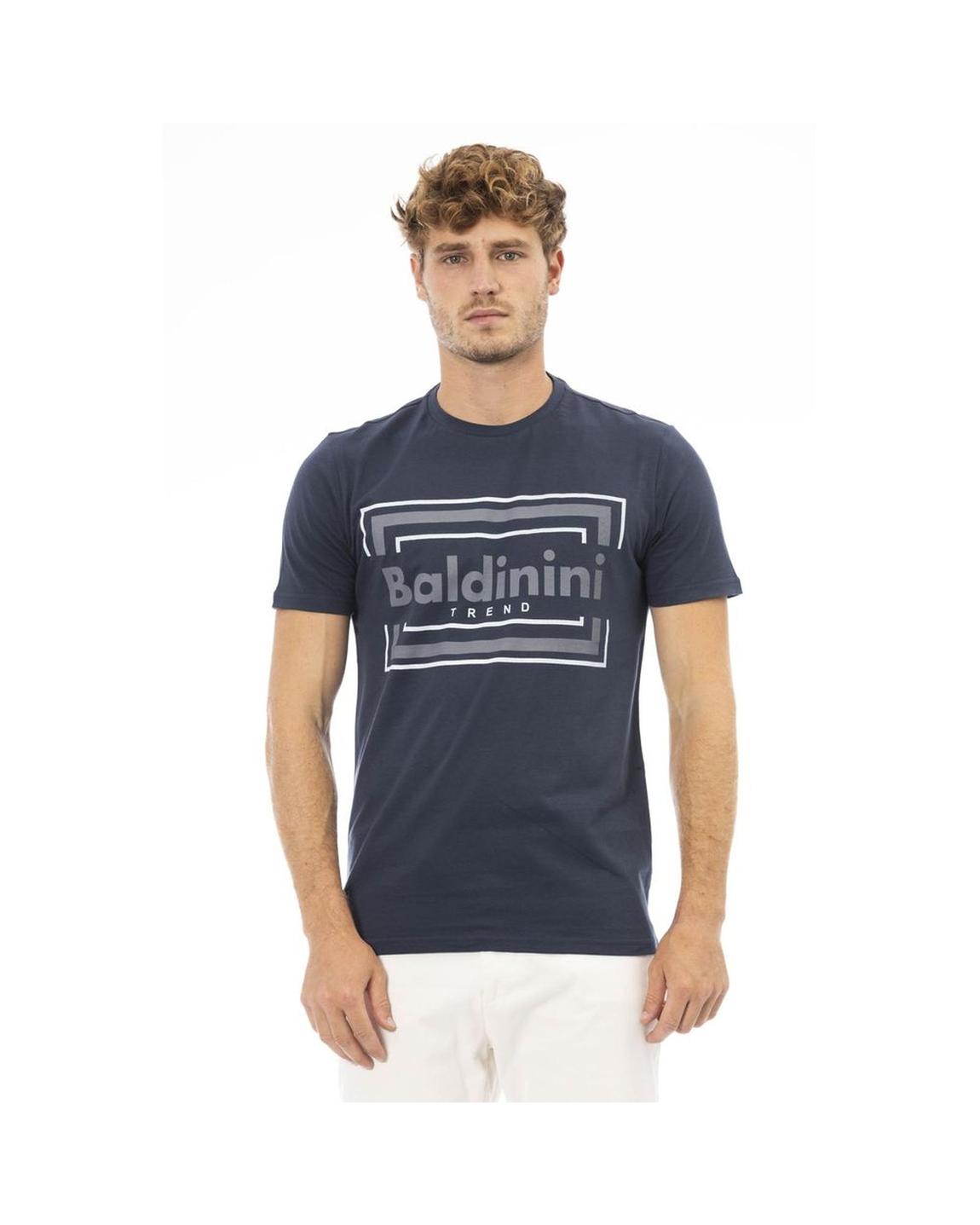 Box Logo Short Sleeve Tee - Blue T-Shirts main product photo
