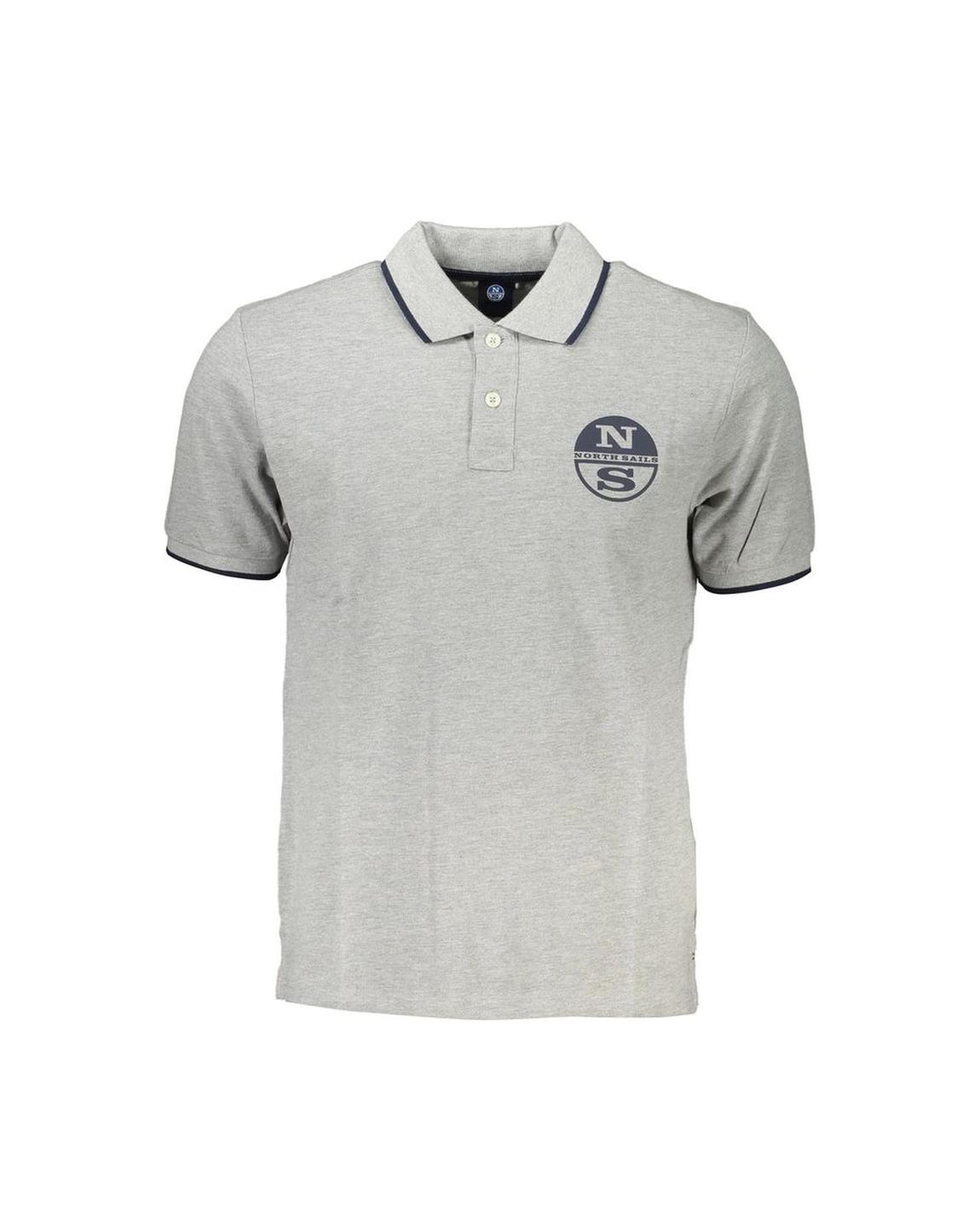 Short Sleeve Polo Shirt - Gray main product photo