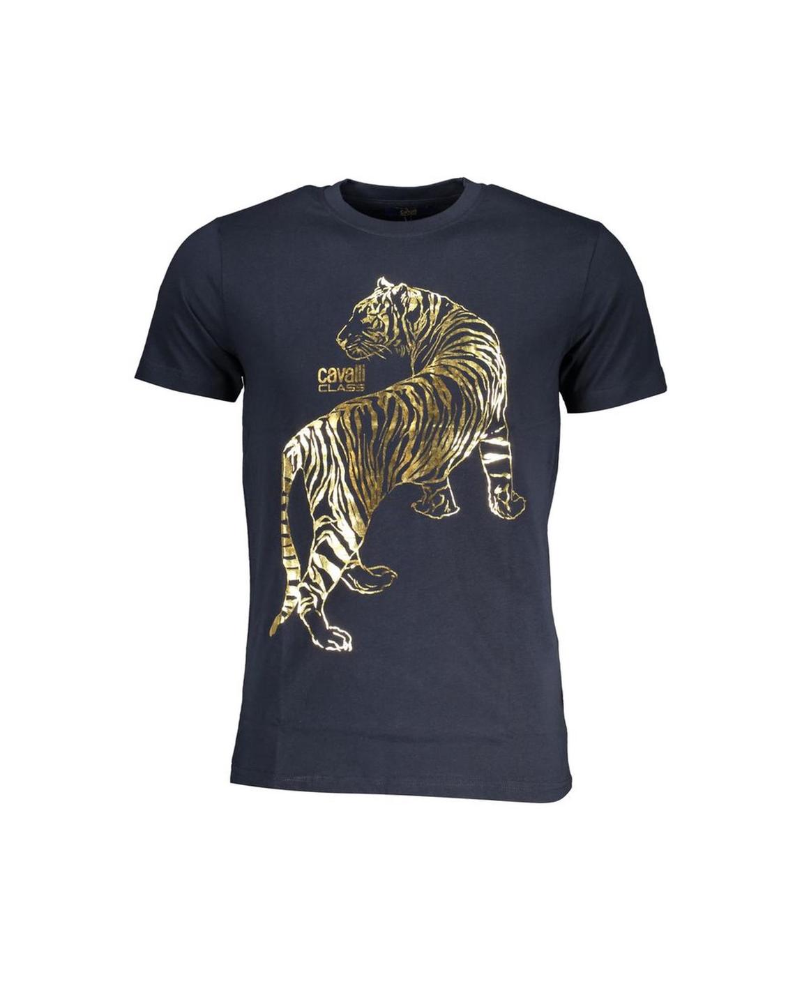 Tiger Print TShirt Casual Style - Blue T-Shirts main product photo
