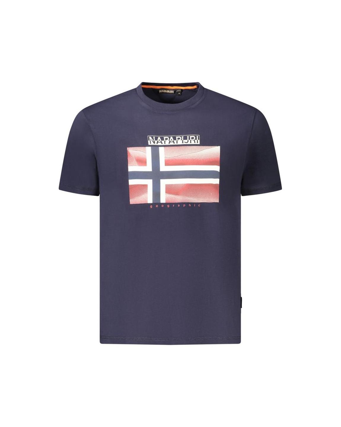 Flag Graphic Tee - Blue T-Shirts main product photo