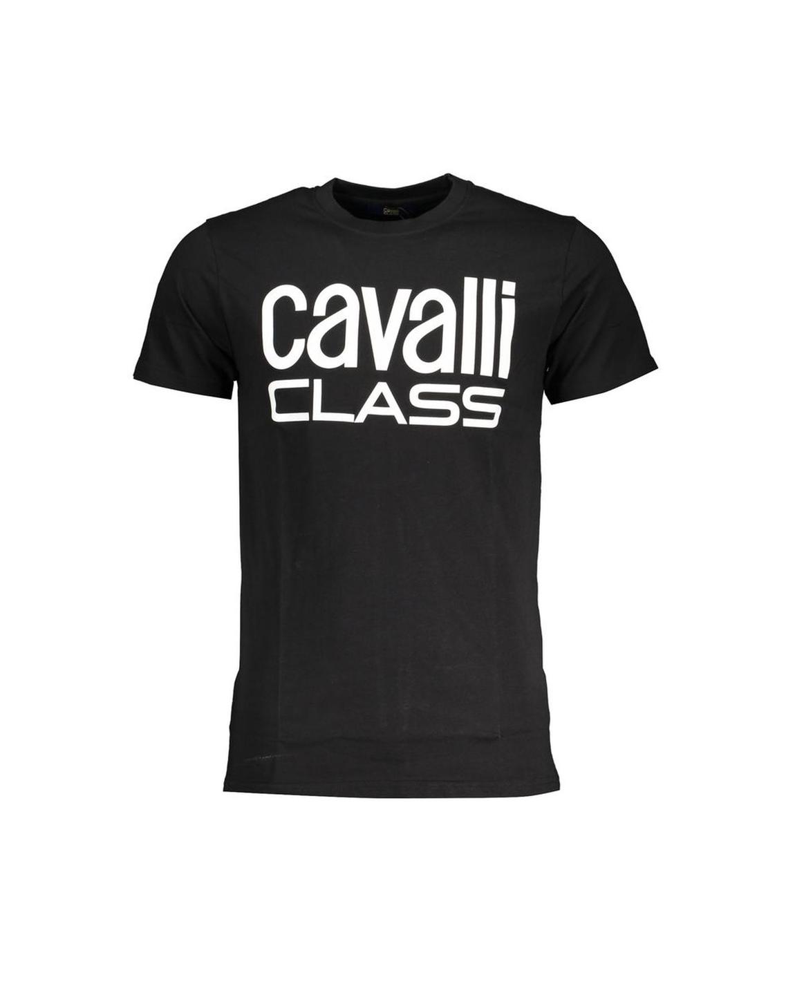 Cavalli Class Logo Tee - Black T-Shirts main product photo