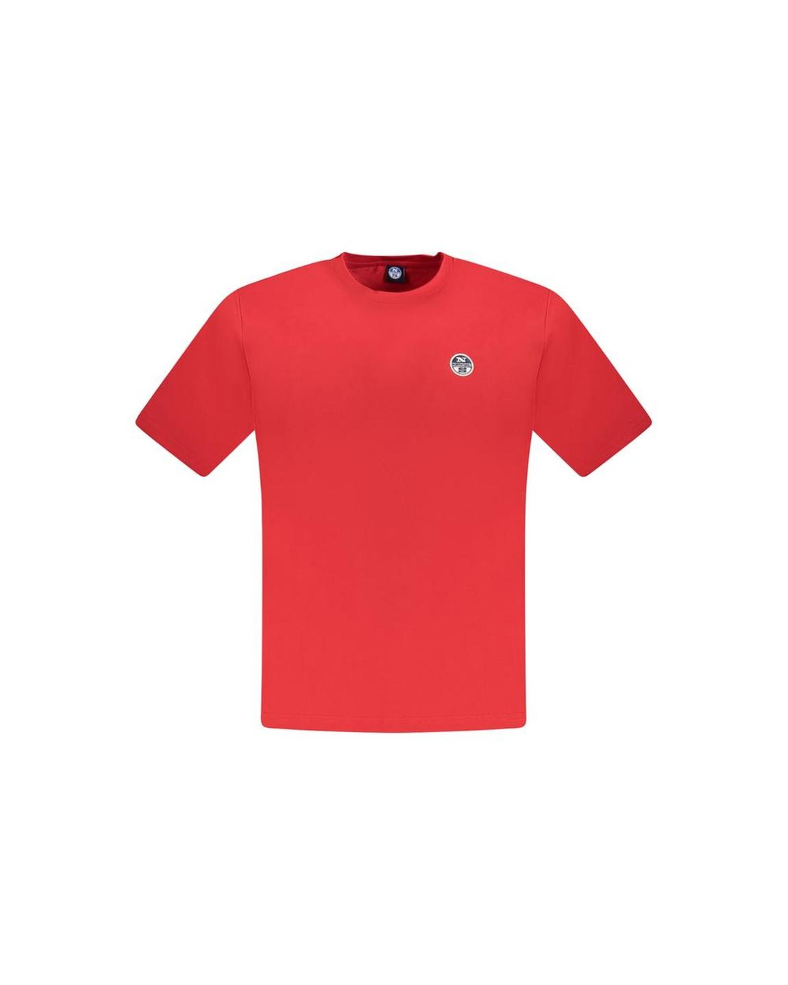 Crew Neck TShirt Classic Style - Red T-Shirts main product photo