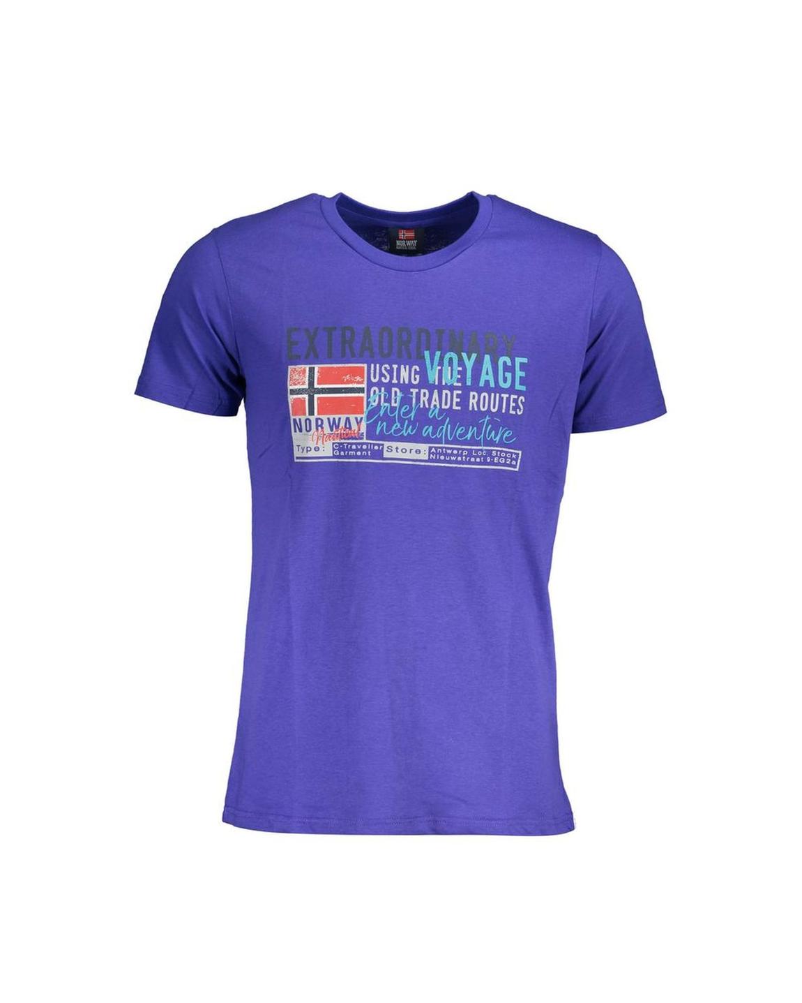 Graphic Tee Voyage Model - Blue T-Shirts main product photo