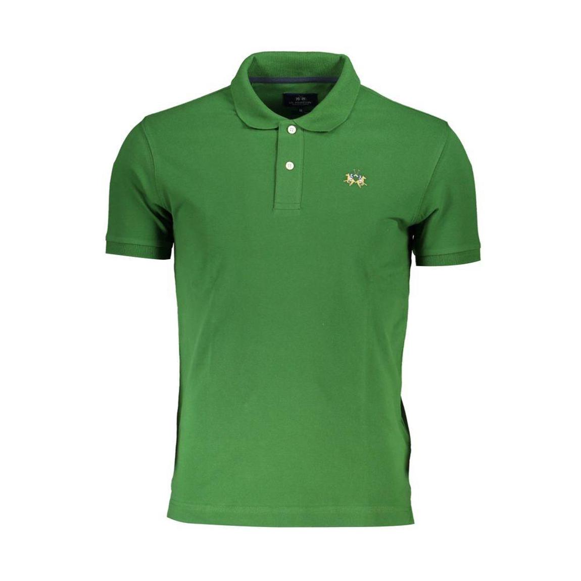 Classic Fit Polo Shirt Short Sleeves - Green main product photo