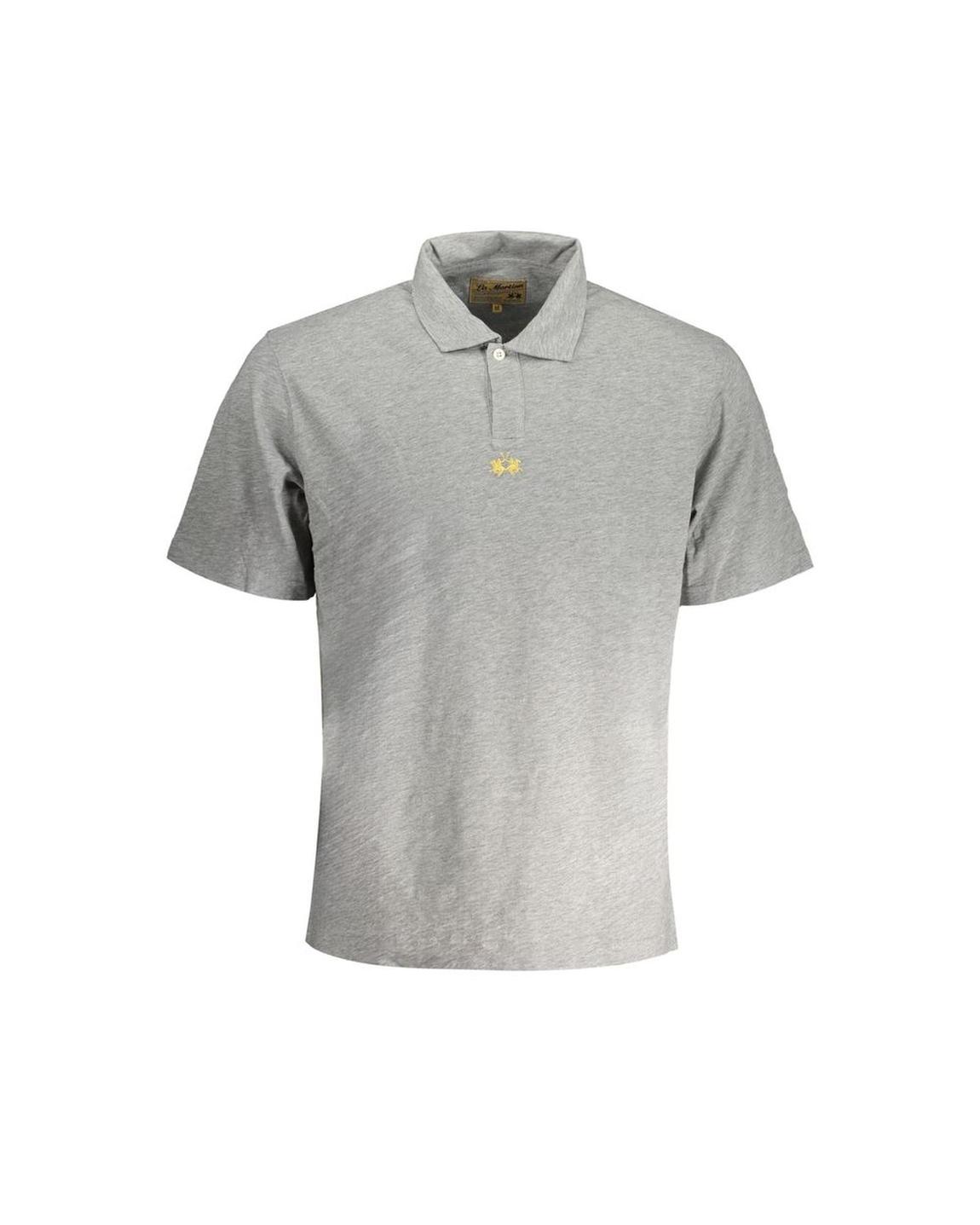 Polo Shirt Classic Fit Short Sleeves - Gray Polos main product photo