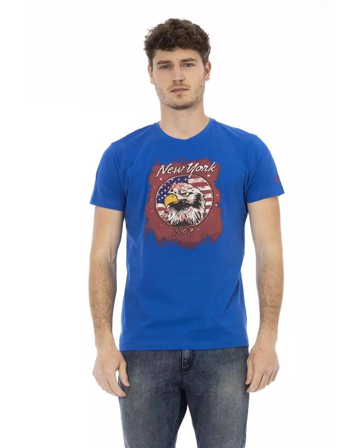 Eagle Graphic Tee 1967 Style - Blue T-Shirts main product photo