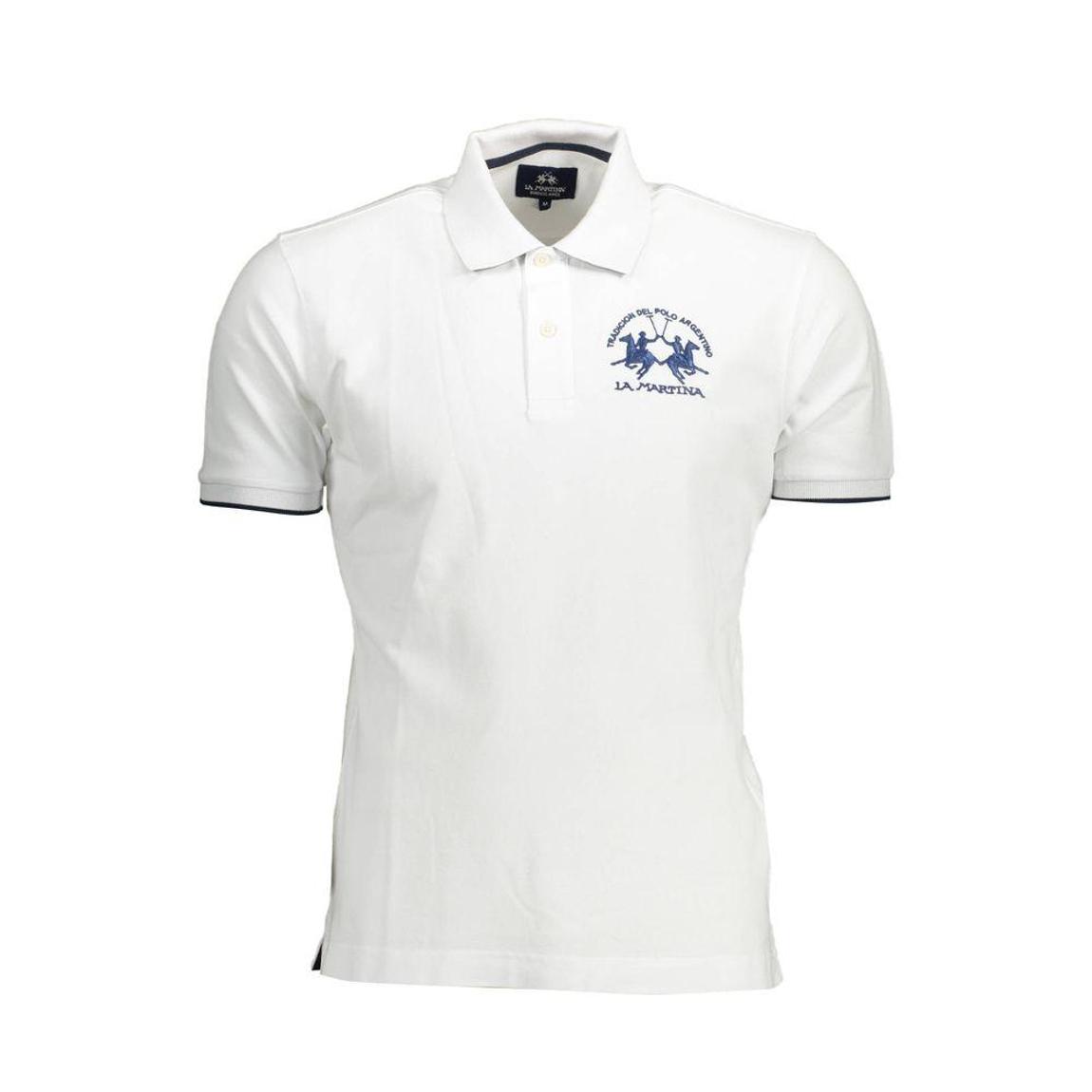 Classic Fit Polo Shirt LA26389 - White main product photo