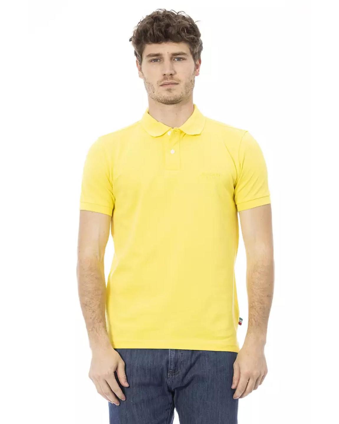 Polo Shirt Short Sleeve Yellow Polos main product photo
