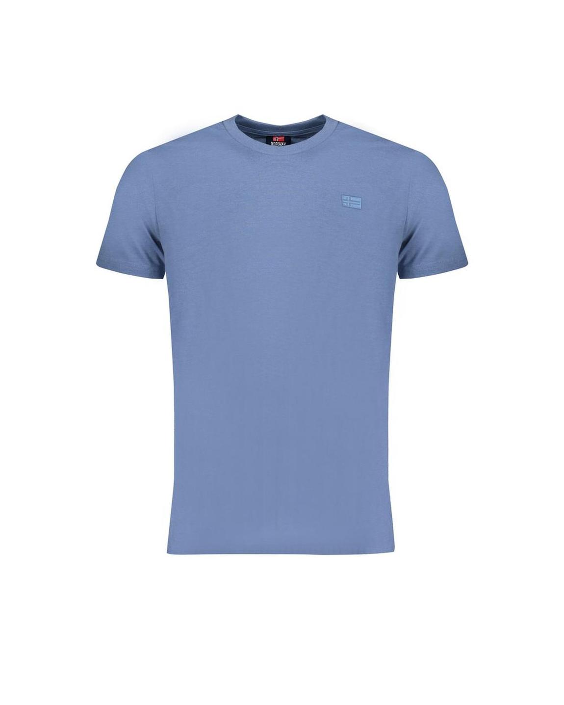 Classic Crew Neck TShirtNO29168 - Blue T-Shirts main product photo