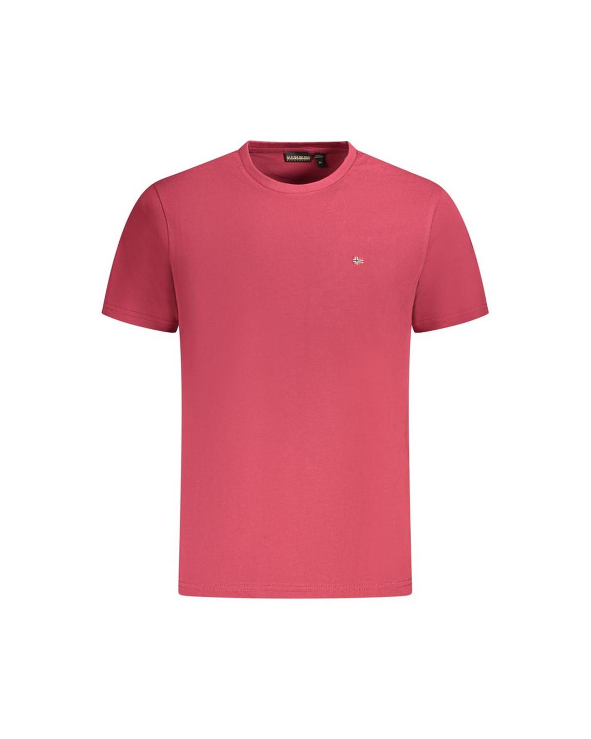 Short Sleeve Crew Neck TShirt - Red T-Shirts main product photo