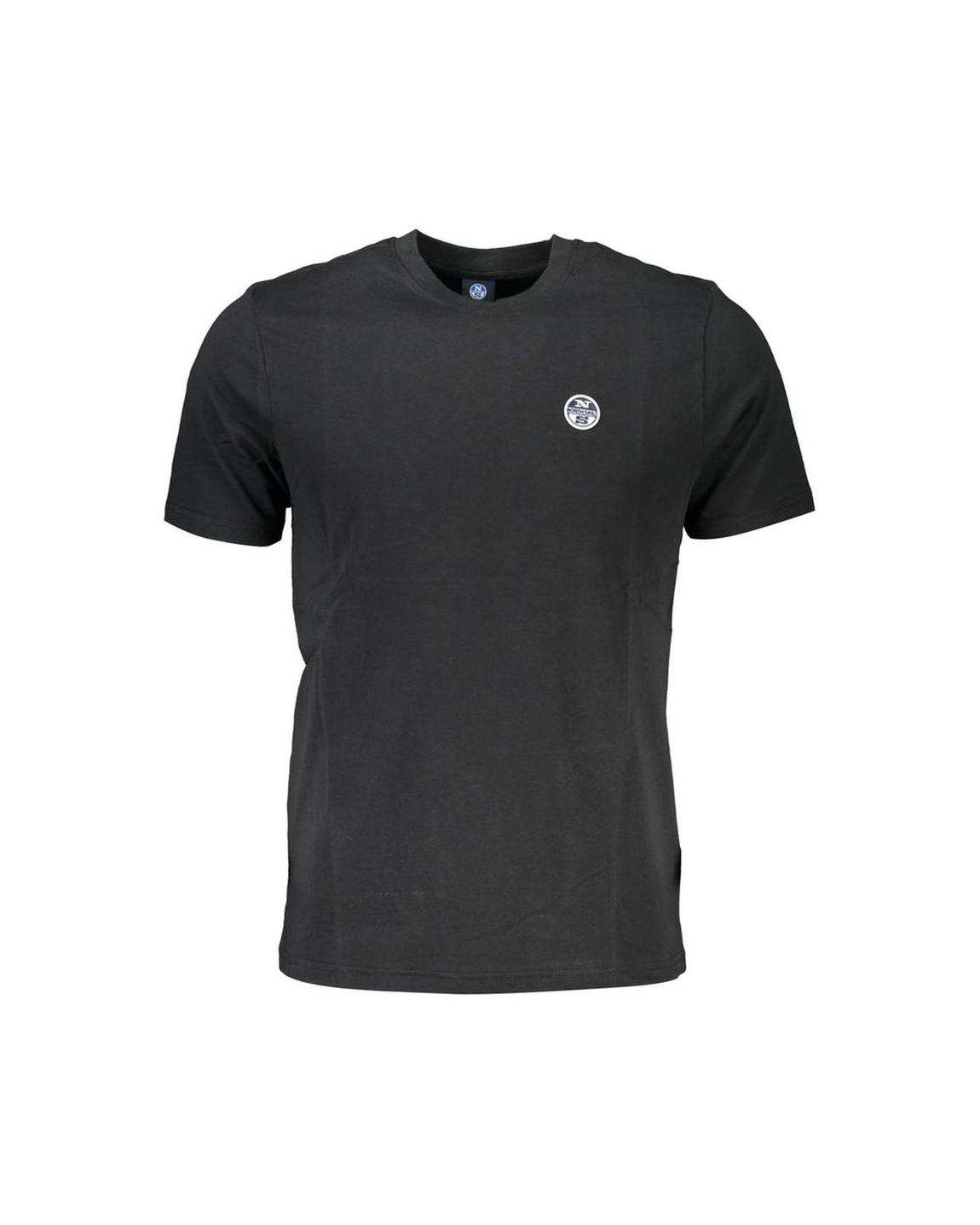 Crew Neck TShirt Short Sleeves - Black T-Shirts main product photo