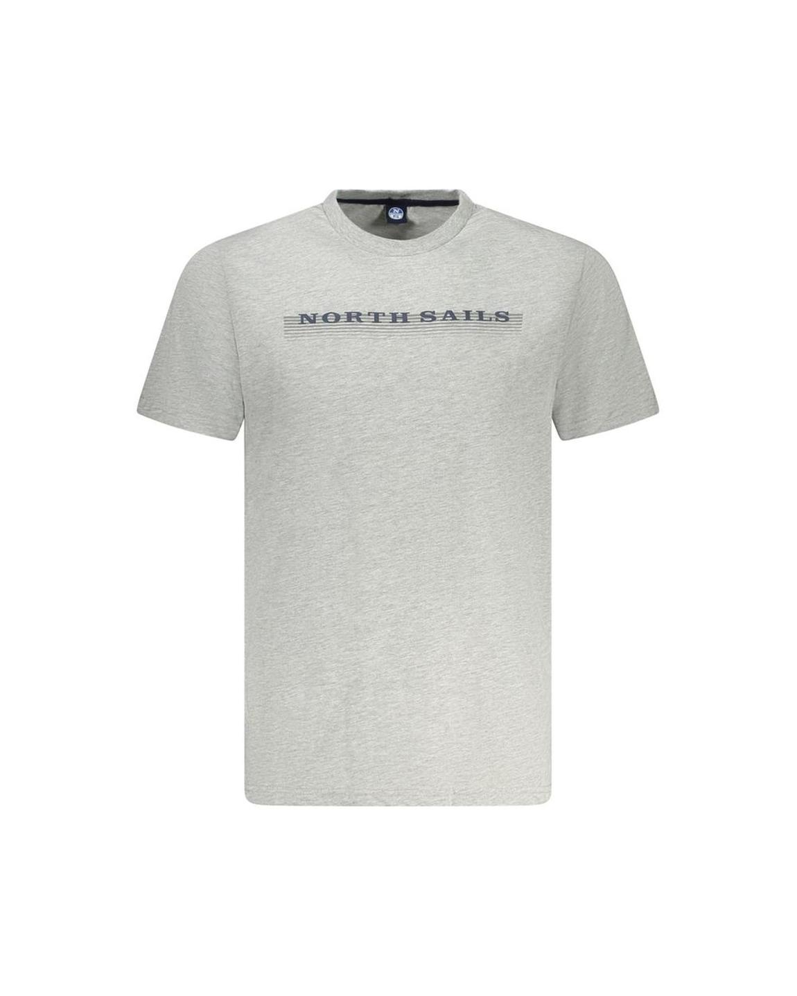 Short Sleeve Crew Neck Tee - Gray T-Shirts main product photo