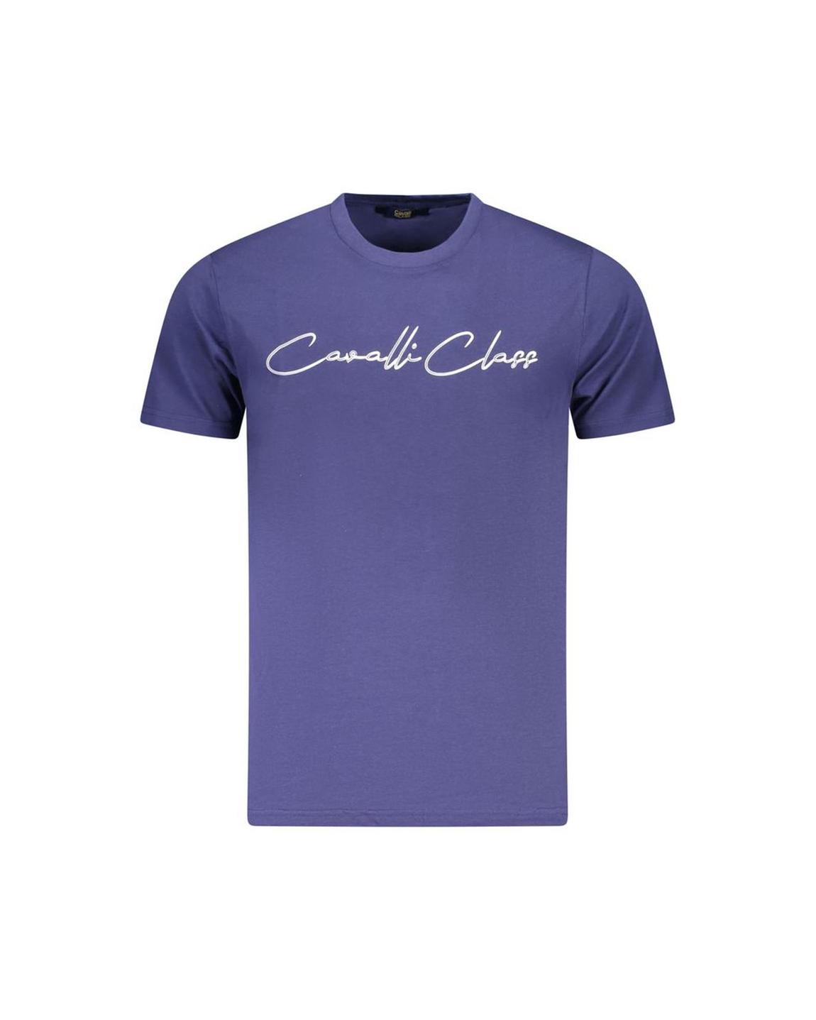 Cavalli Class Signature Tee - Blue T-Shirts main product photo