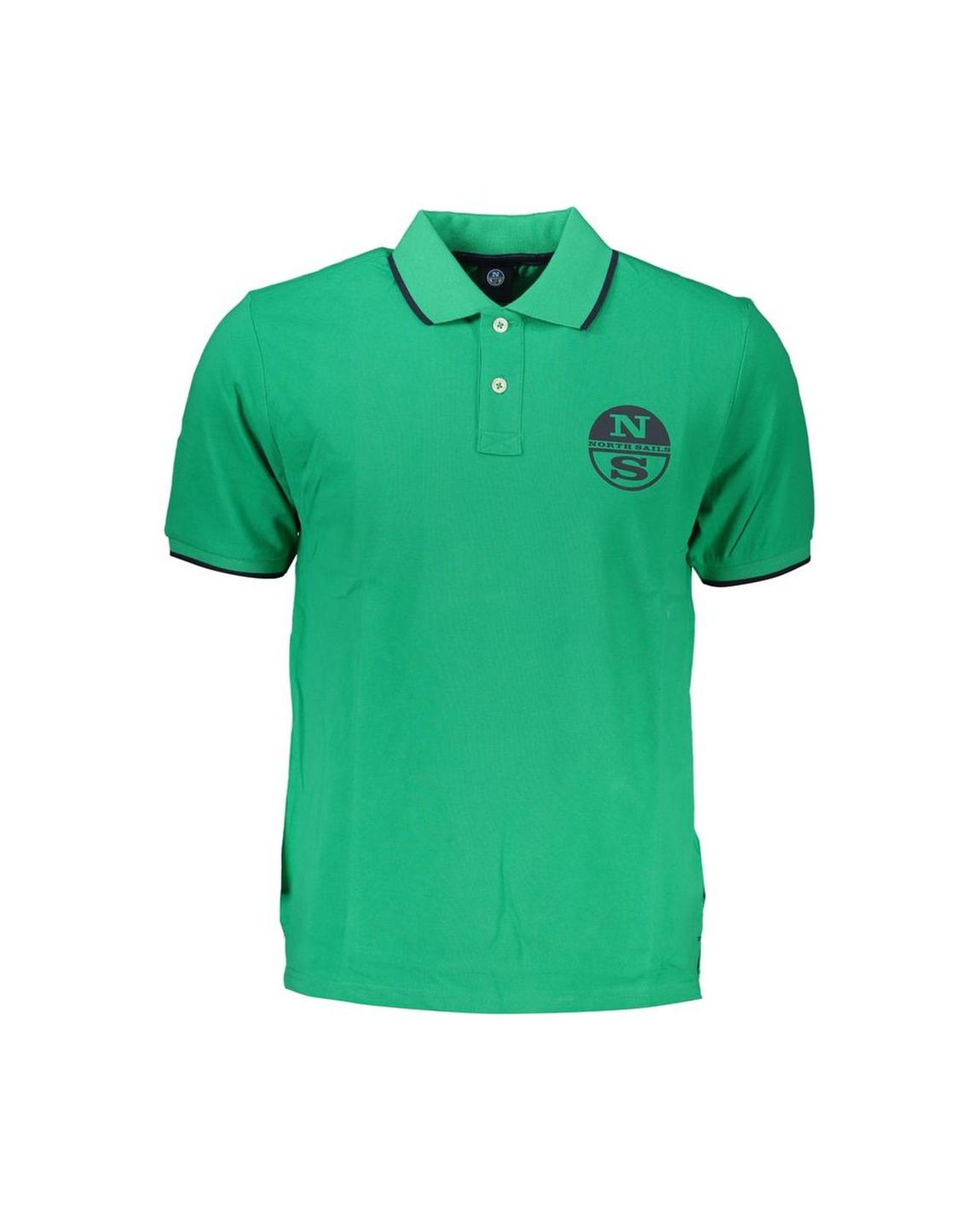 Polo Shirt Classic Fit Short Sleeves - Green Polos main product photo