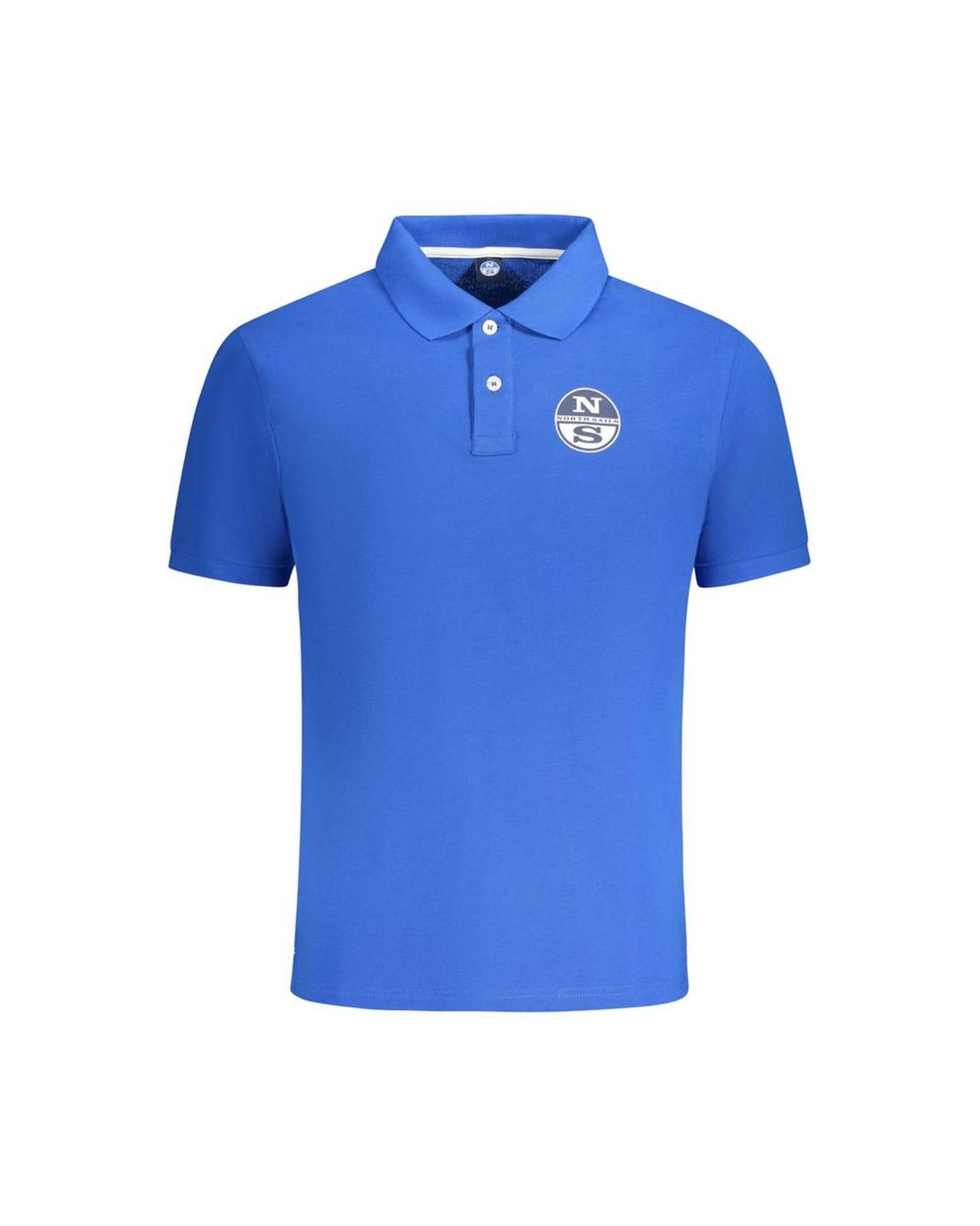 Polo Shirt Classic Fit Short Sleeves - Blue Polos main product photo