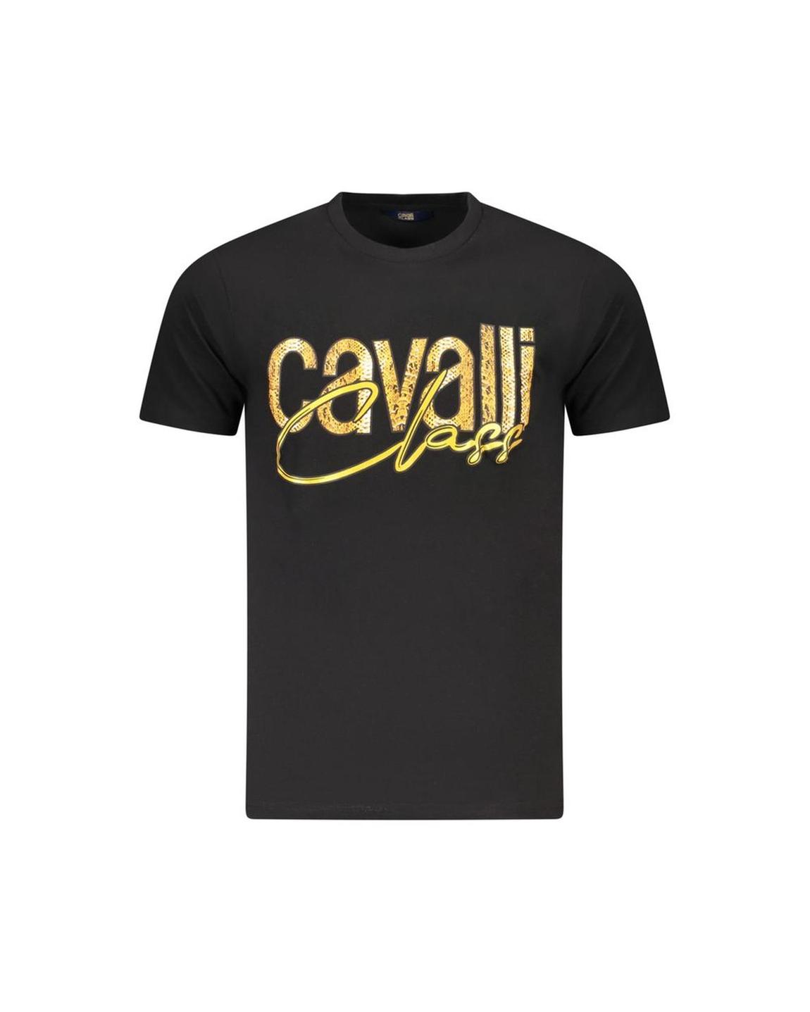 Cavalli Class Logo Tee - Black T-Shirts main product photo