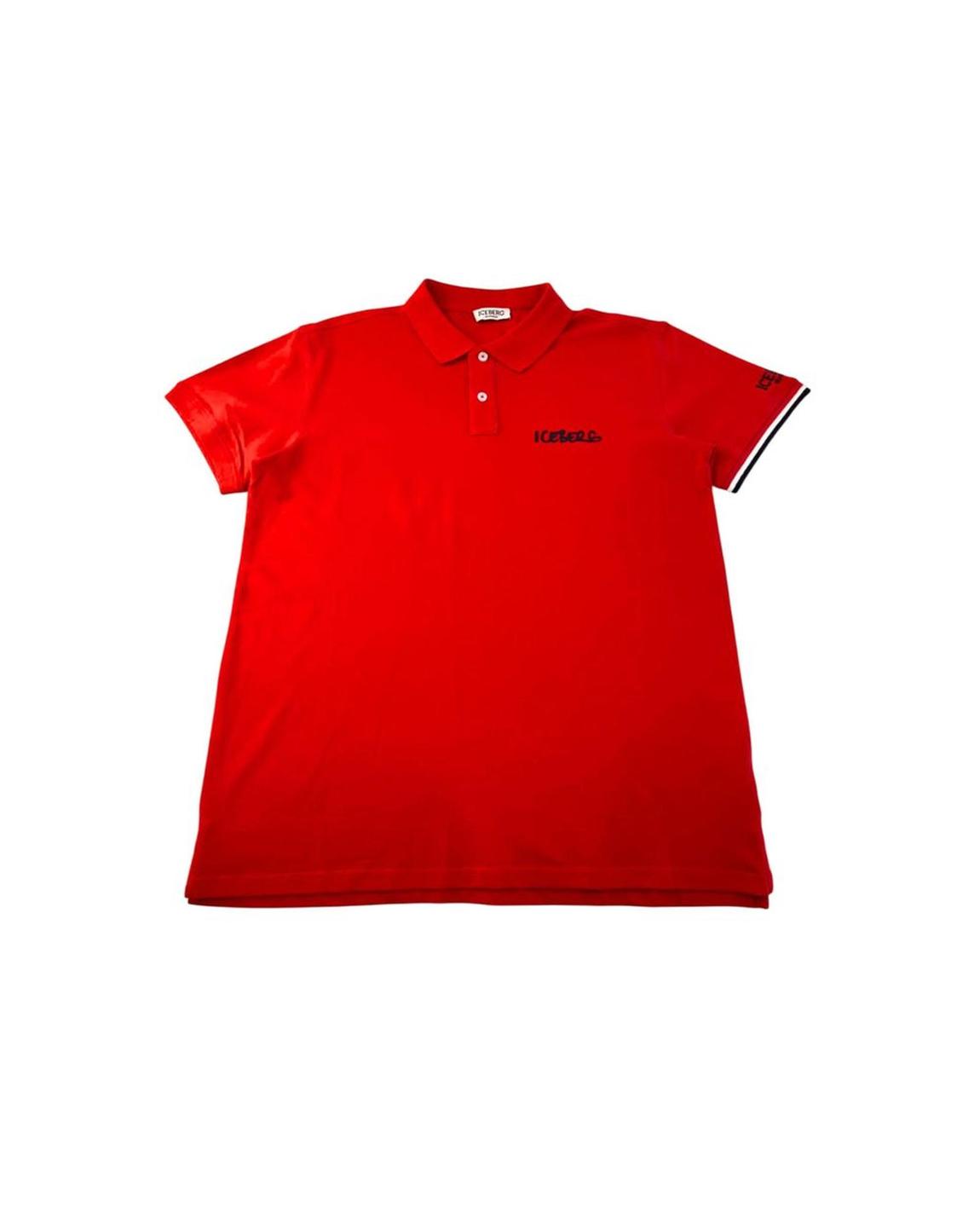 Short Sleeve Polo Shirt - Red main product photo