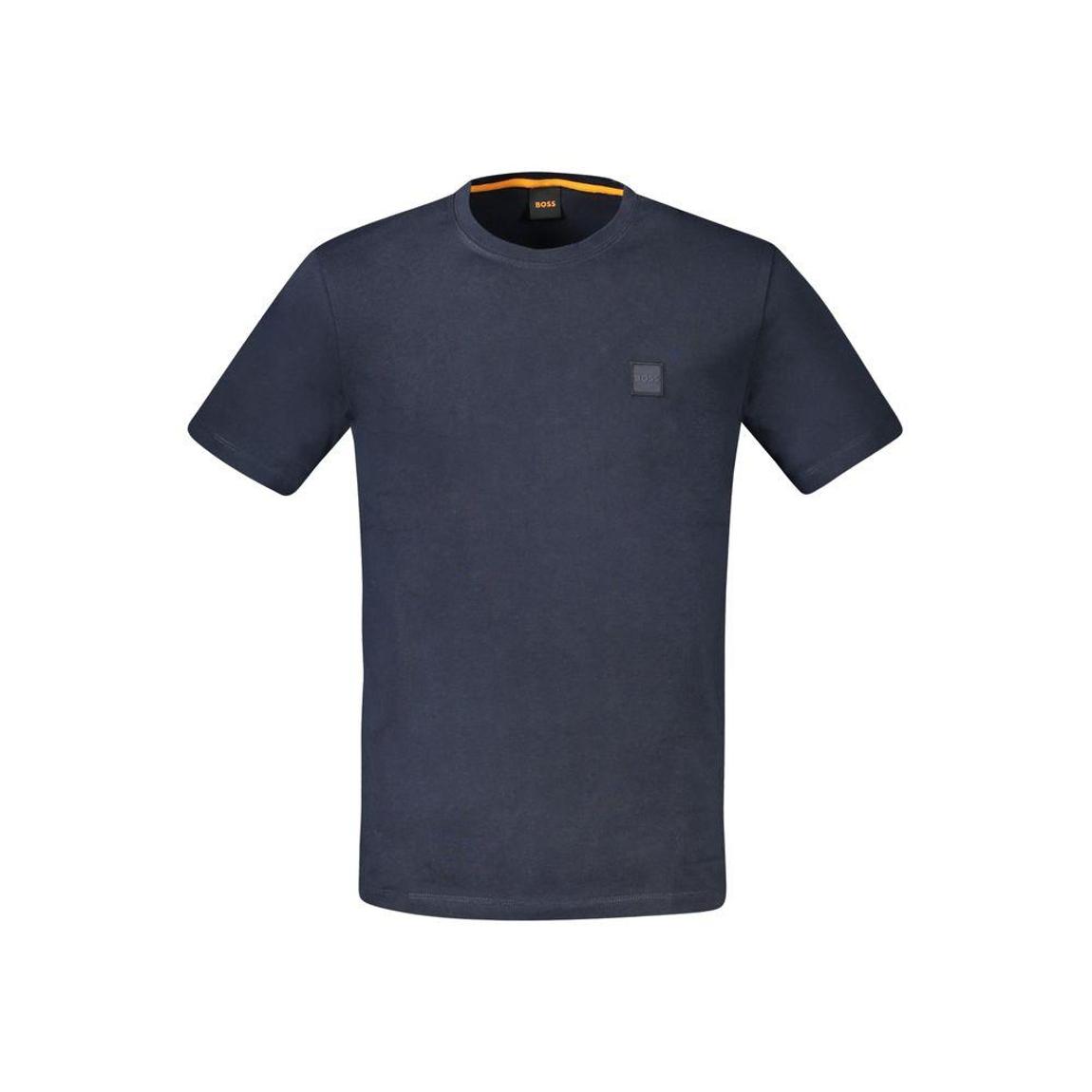 Crew Neck Tee Short Sleeve - Blue T-Shirts main product photo