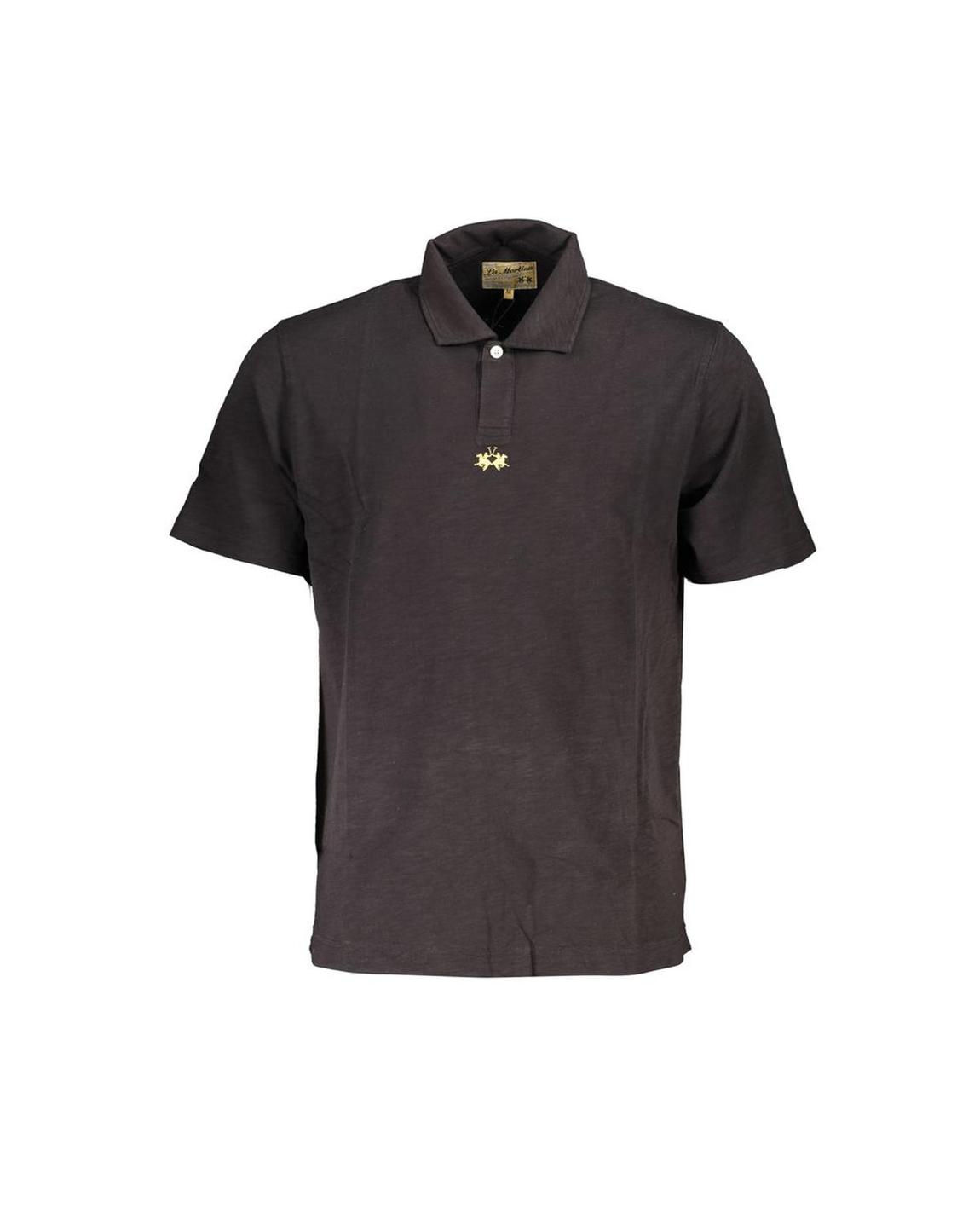 Polo Shirt Short Sleeves - Black Polos main product photo