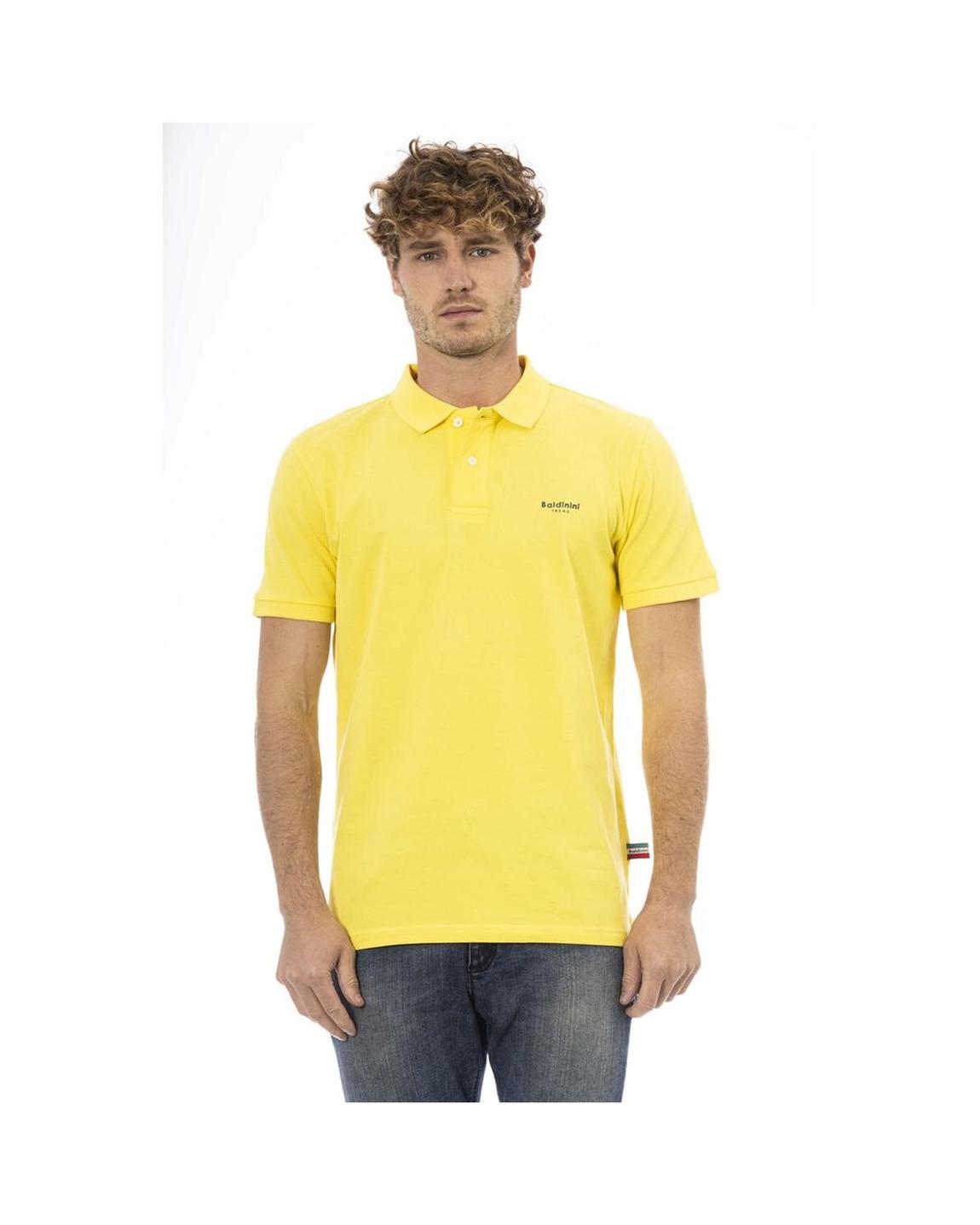 Classic Fit Polo Shirt Short Sleeves - Yellow main product photo
