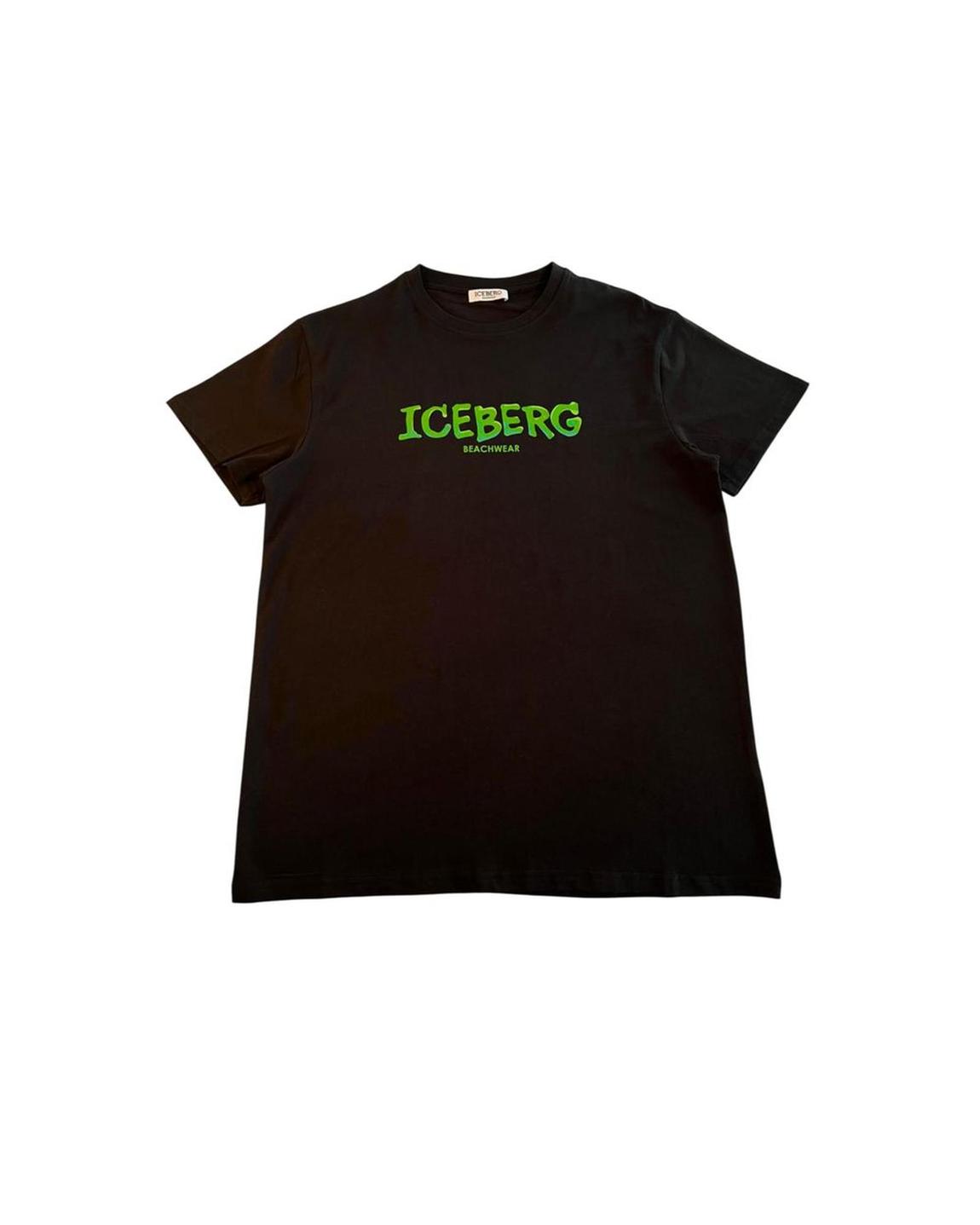 Iceberg Beachwear Tee - Black T-Shirts main product photo