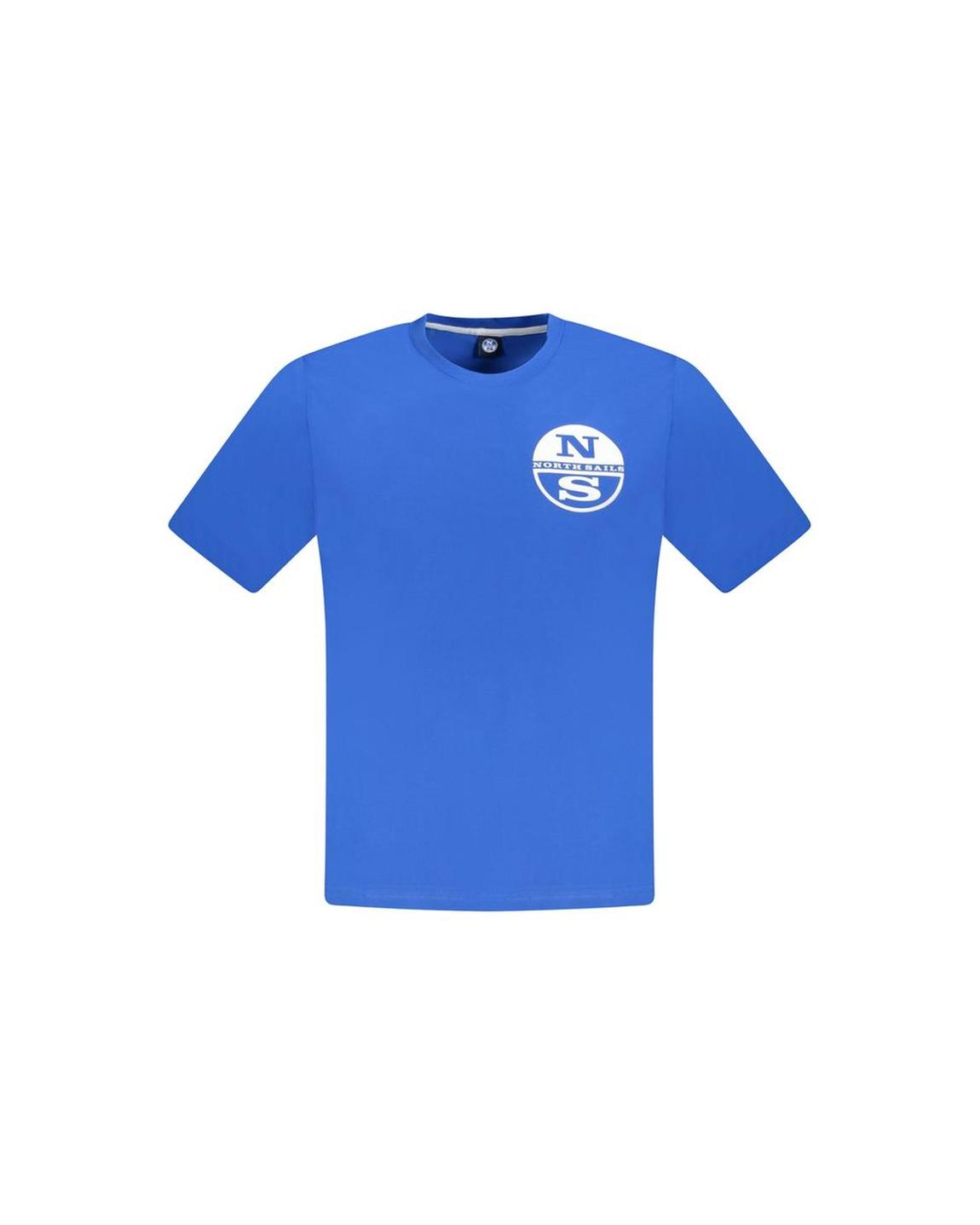 Short Sleeve Crew Neck Tee - Blue T-Shirts main product photo
