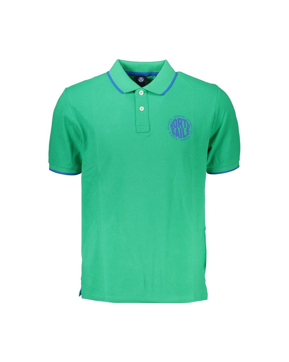 Short Sleeve Polo Shirt - Green main product photo