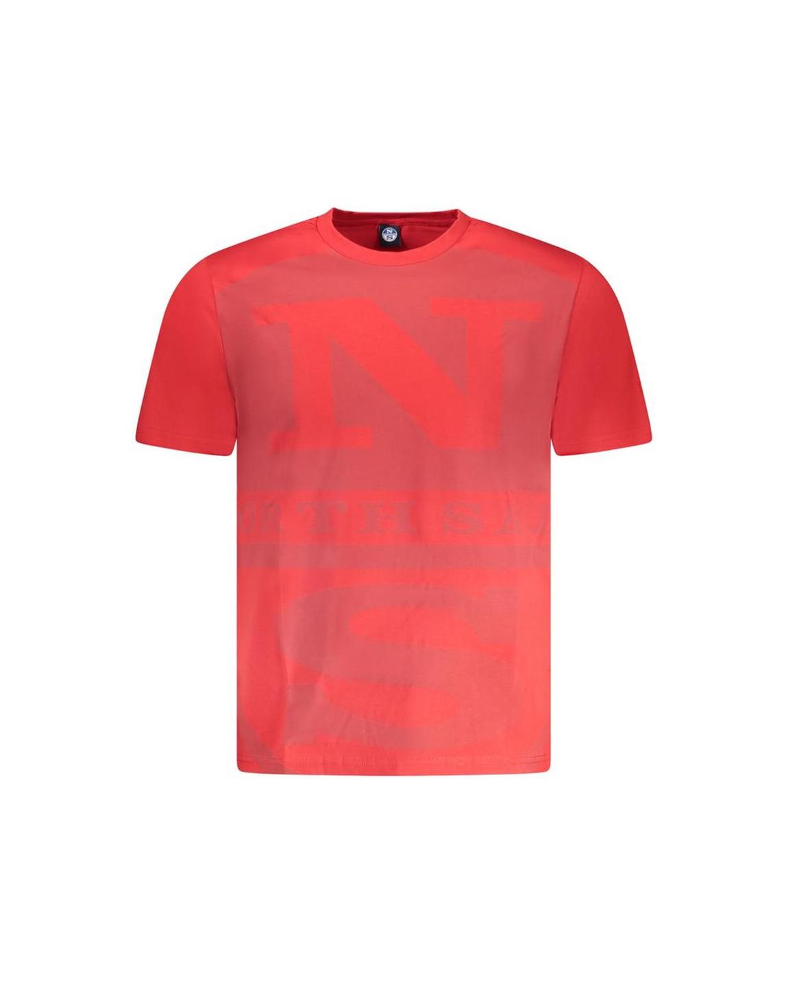 Graphic Tee Model NO35046 - Red T-Shirts main product photo