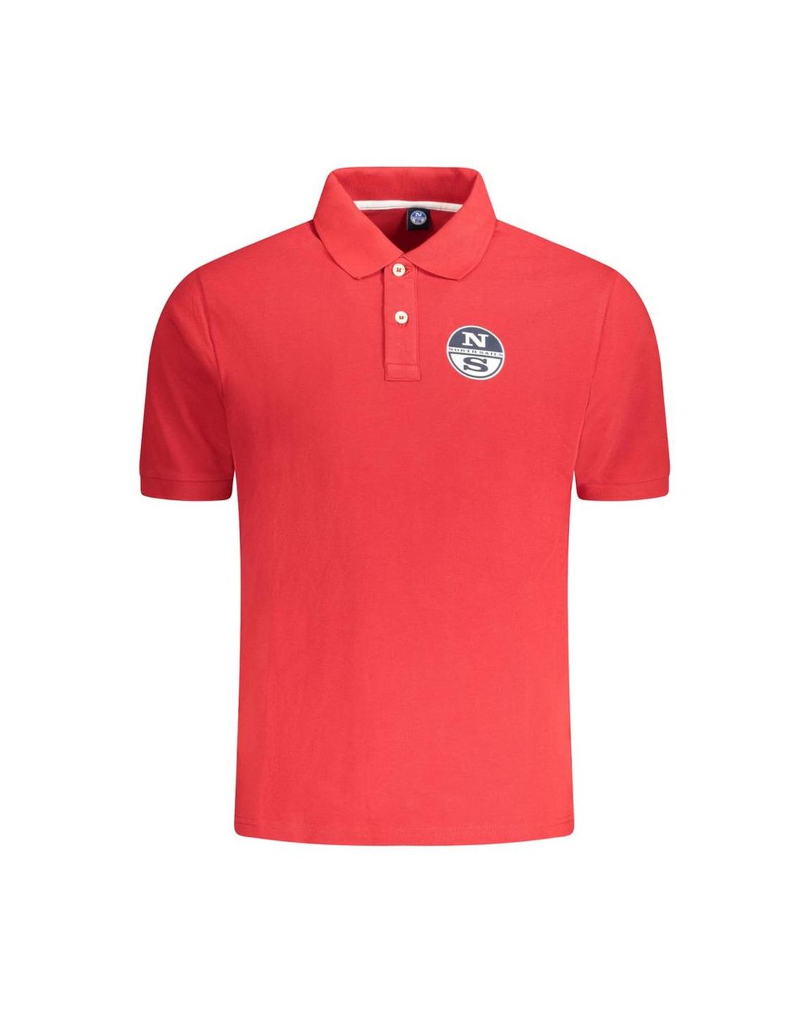 Classic Fit Polo Shirt Short Sleeve Polo - Red main product photo