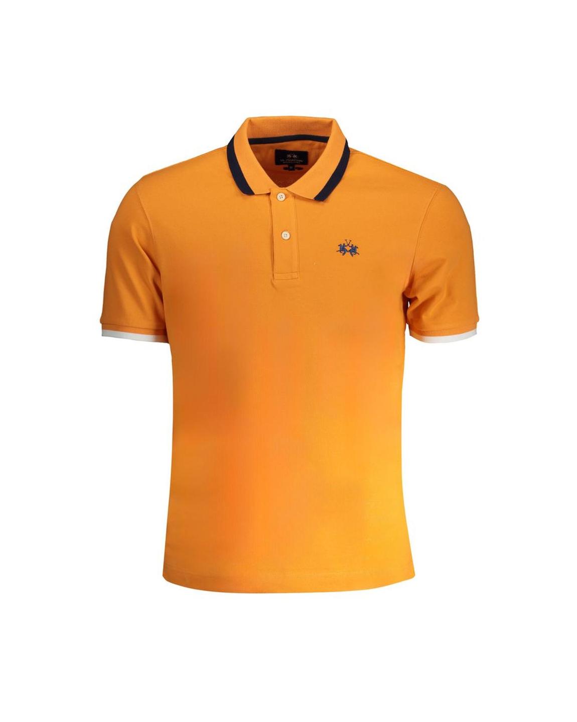 Short Sleeve Polo Shirt - Orange main product photo