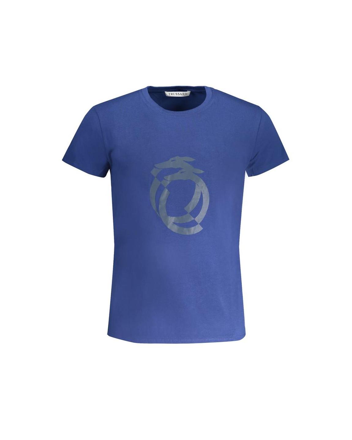 Crew Neck TShirt Logo Tee - Blue T-Shirts main product photo