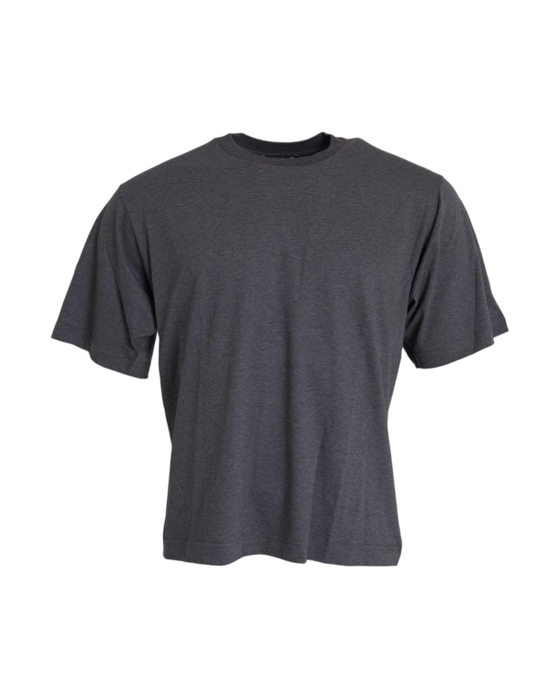 Crew Neck TShirt Classic Fit - Gray T-Shirts main product photo