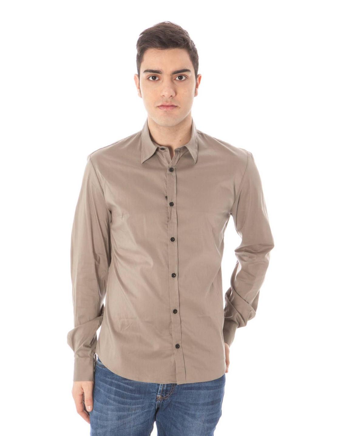 LongSleeve Collared Shirt - Green main product photo