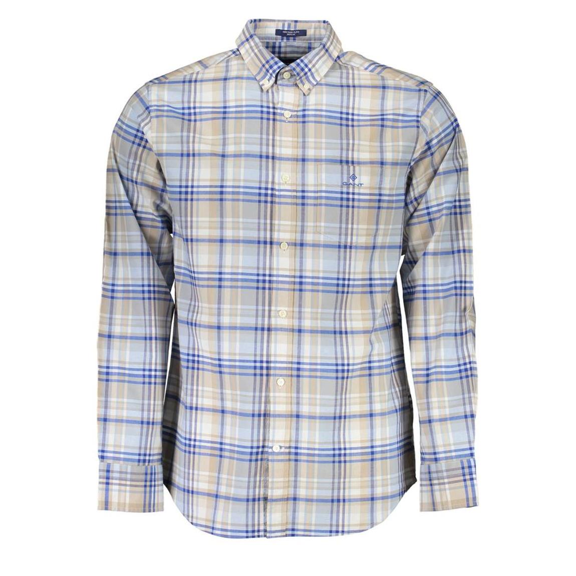 Heritage Plaid Regular Fit Shirt - Light Blue main product photo