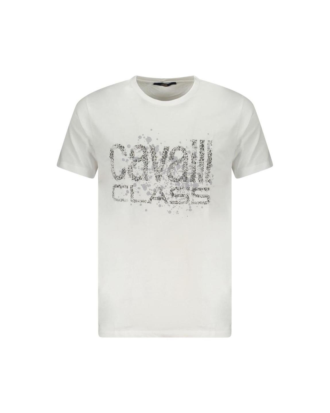 Cavalli Class Logo Tee - White T-Shirts main product photo