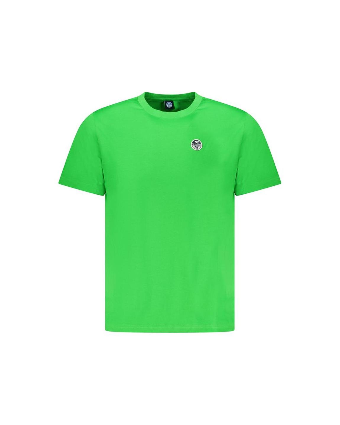 Crew Neck Short Sleeve Tee - Green T-Shirts main product photo