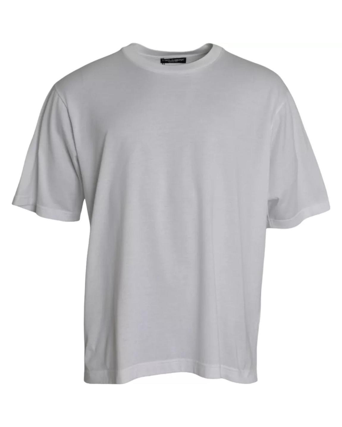 Cotton TShirt Classic Crew Neck - White T-Shirts main product photo