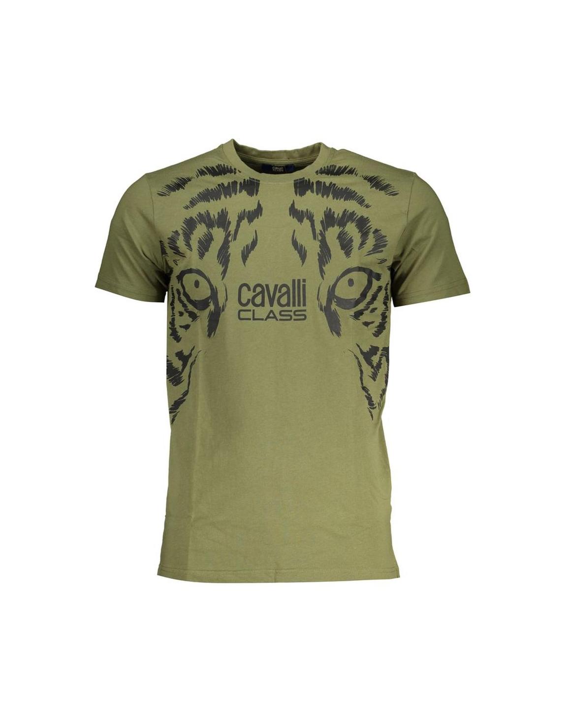 Tiger Eye Tee Short Sleeve Crew Neck - Green T-Shirts main product photo