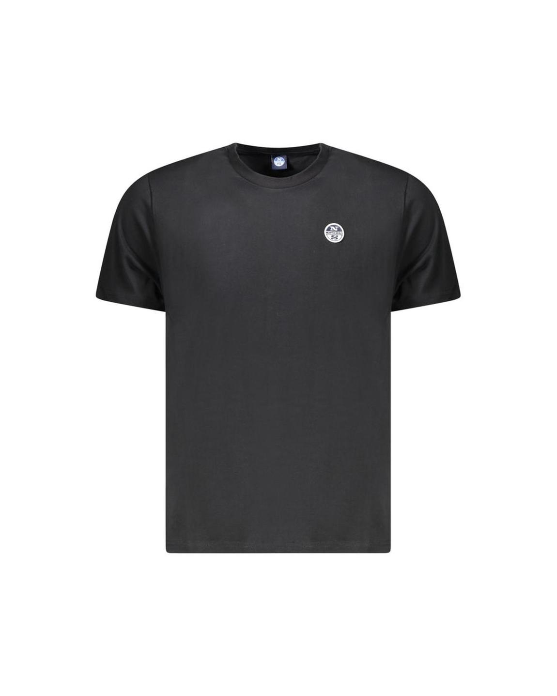 Short Sleeve Crew Neck TShirt - Black T-Shirts main product photo