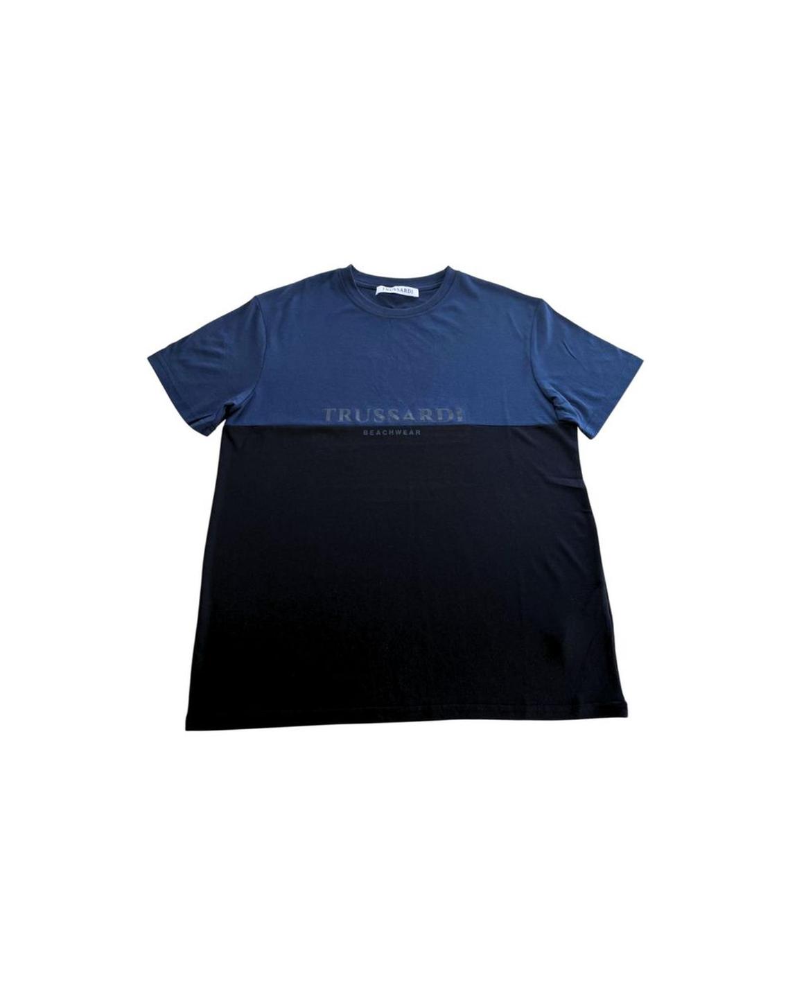 TwoTone Color Block TShirt - Blue T-Shirts main product photo