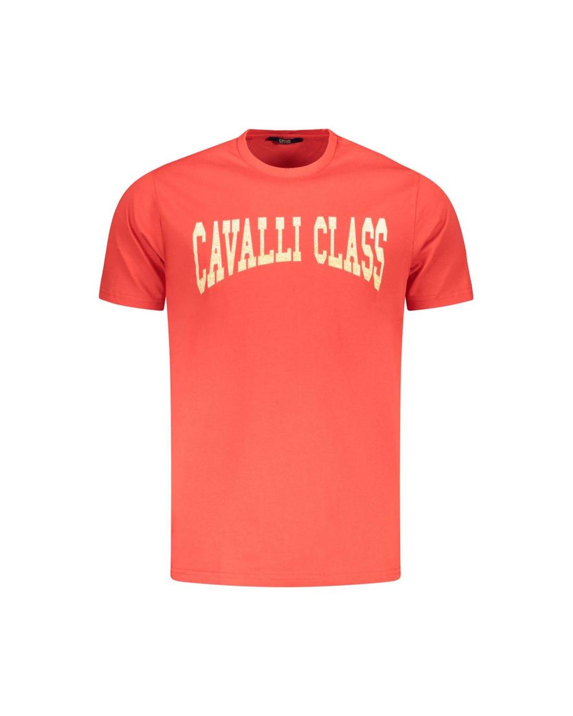 Cavalli Class Logo Tee - Red T-Shirts main product photo