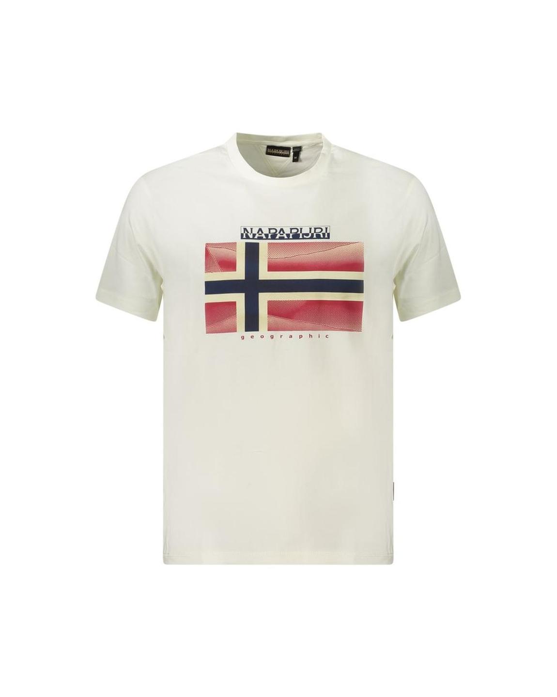 Geographic TShirt Flag Print - White T-Shirts main product photo