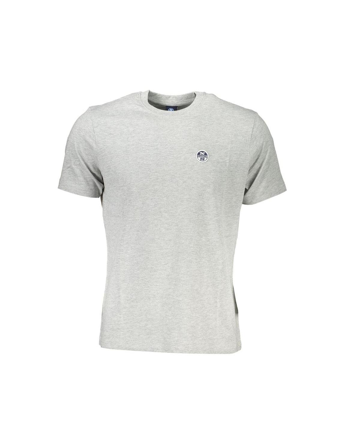 Crew Neck TShirt Short Sleeve - Gray T-Shirts main product photo