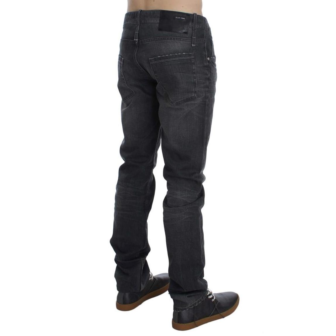 Straight Leg Jeans - Gray Jeans main product photo