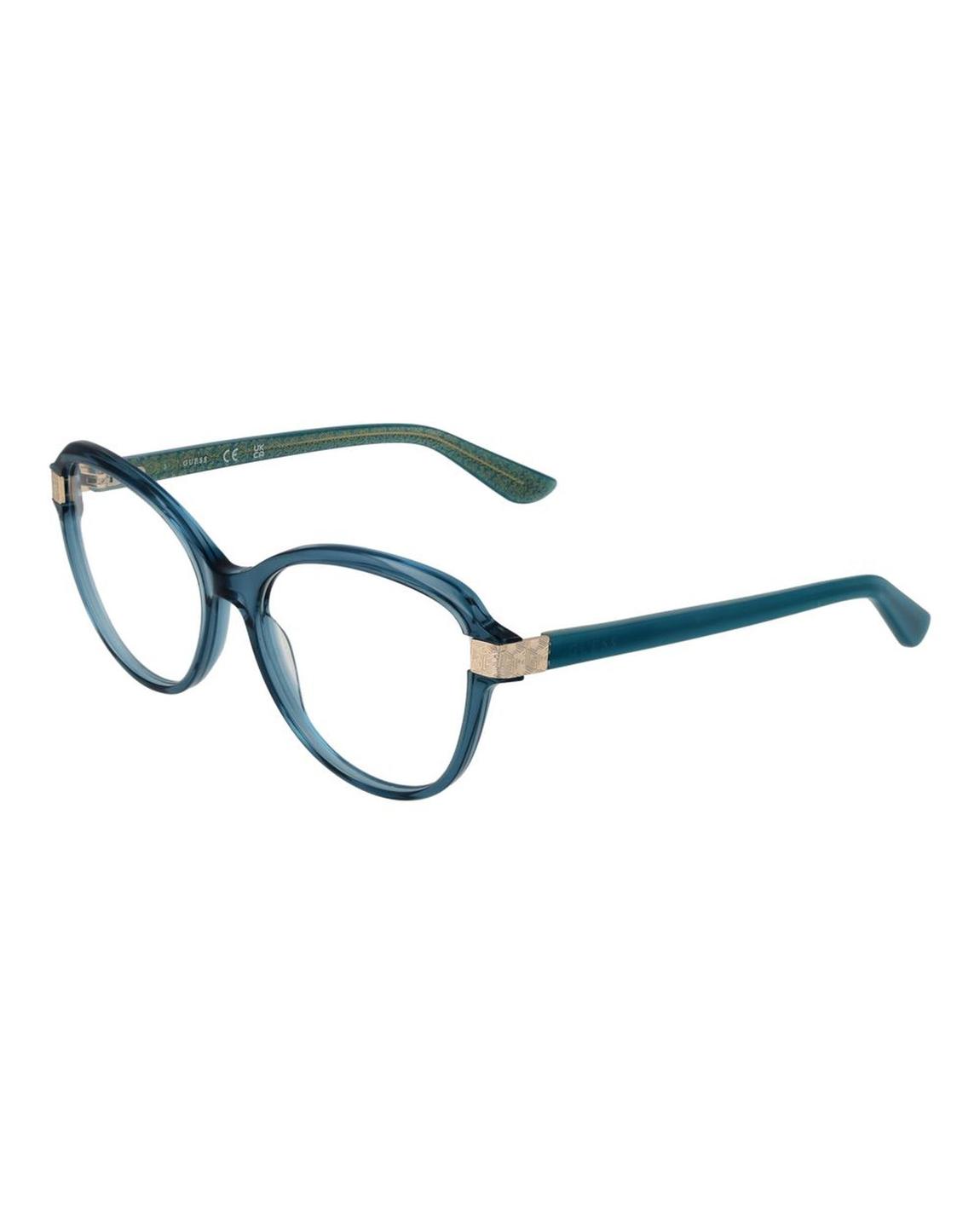 Eyeglasses Teal Oval Frames Wo - Turquoise main product photo